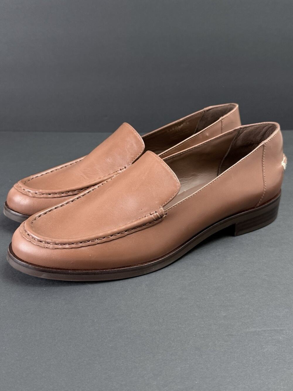 Everlane Women’s Leather Loafers Size 11 Mocha Brown Slip On Pre-Owned Excellent